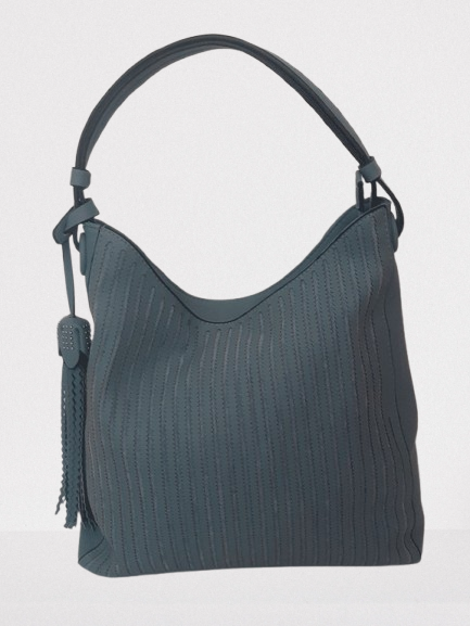 Bolso azul grisáceo