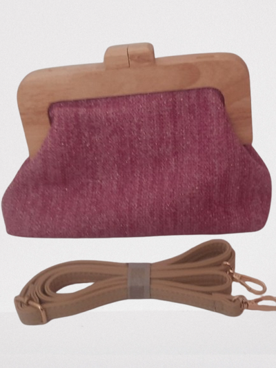 Bolso monedero Malva