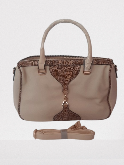 Bolso blanco roto Vintage