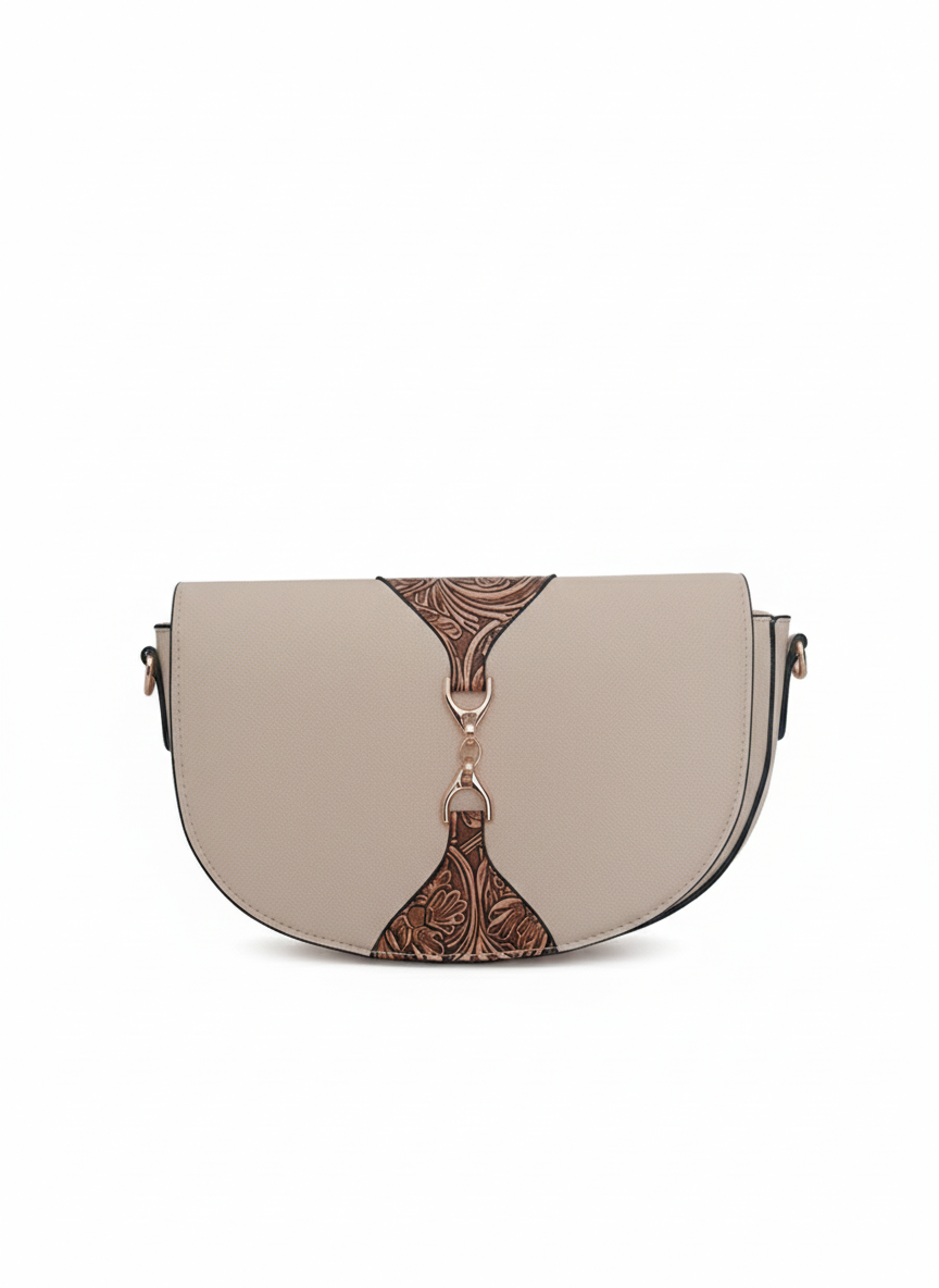 Bolso Vintage Blanco Roto
