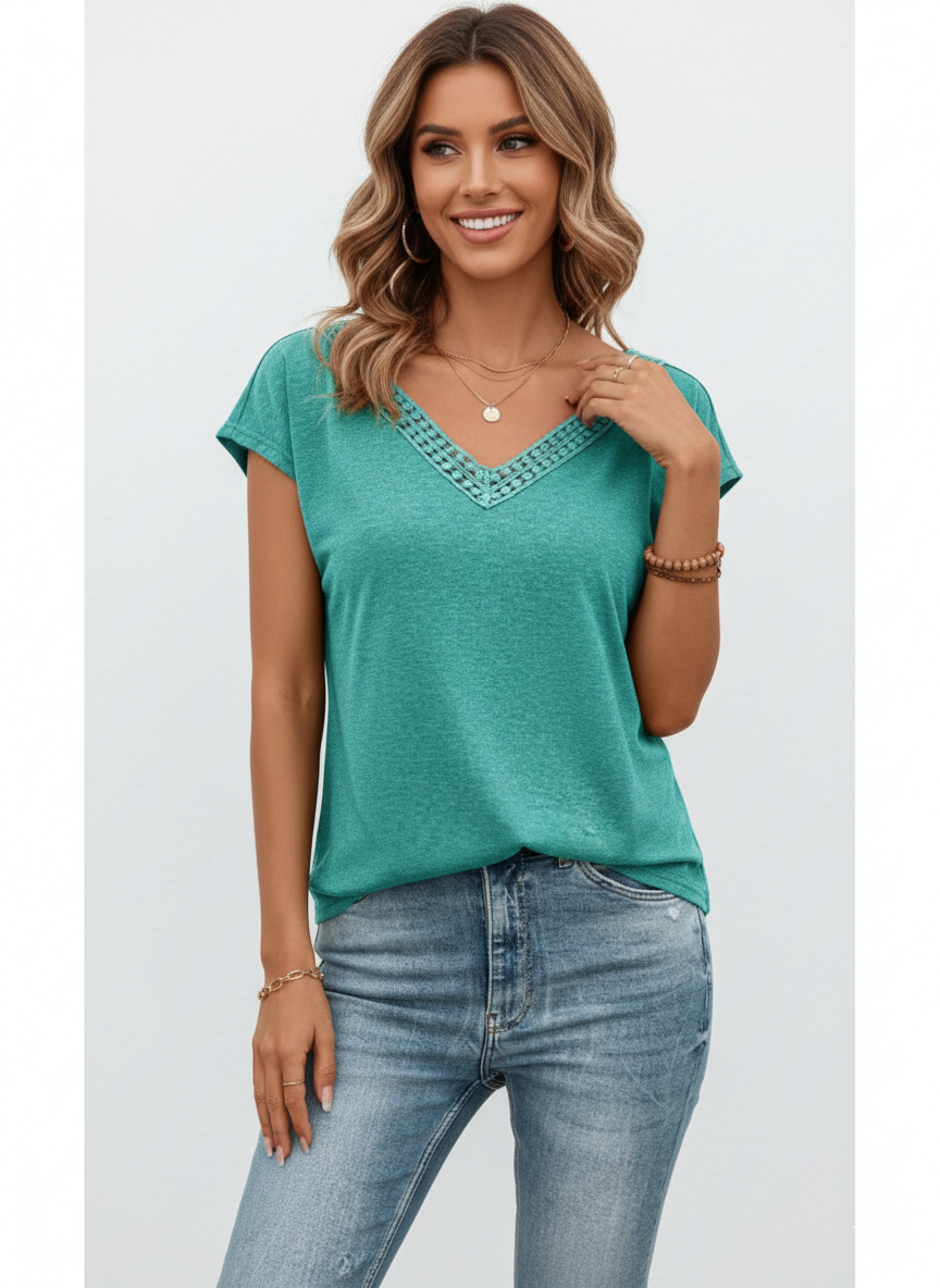Camiseta Azul Menta XL