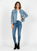 Chaqueta vaquera básica de mujer