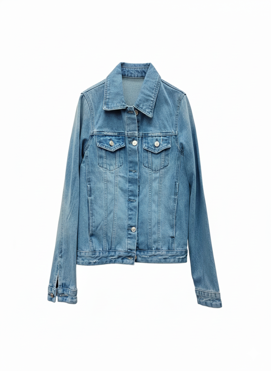 Chaqueta vaquera básica de mujer