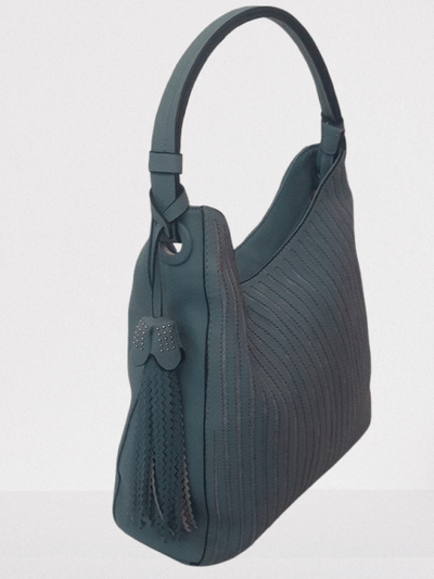 Bolso azul grisáceo
