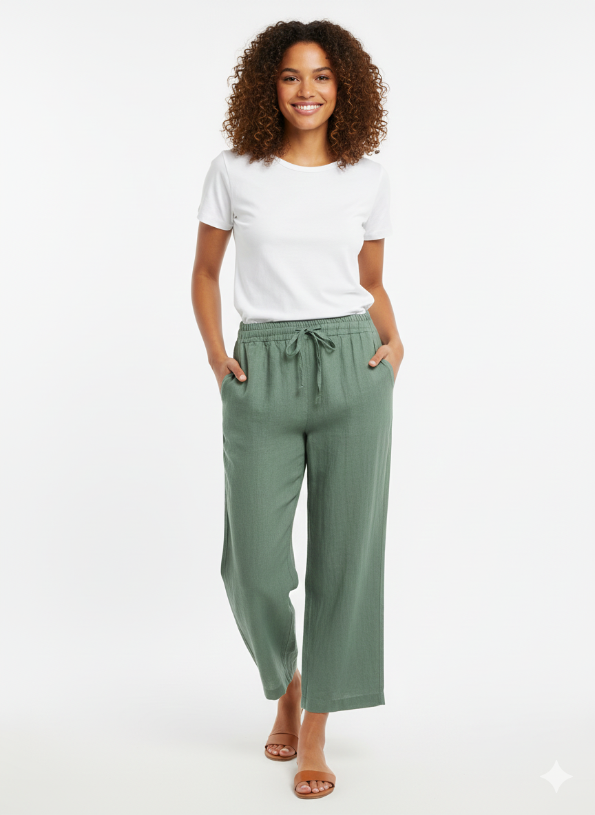 Pantalón caqui 100% Algodón
