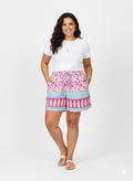 Short estampado Hojas Buganvilla