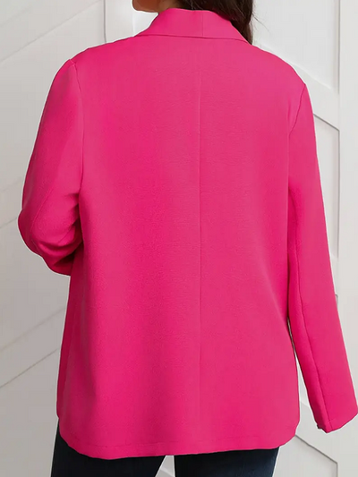 Blazer Fucsia - Talla grande