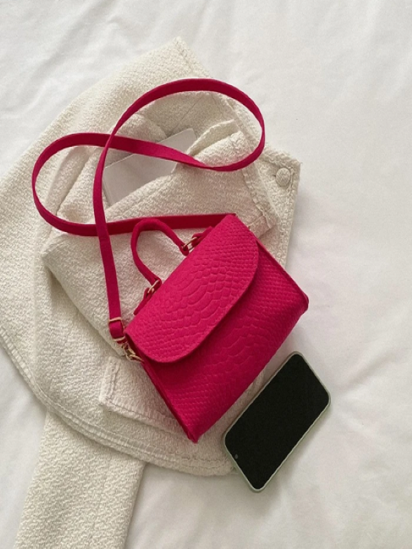 Bolso pequeño de moda color FUCSIA