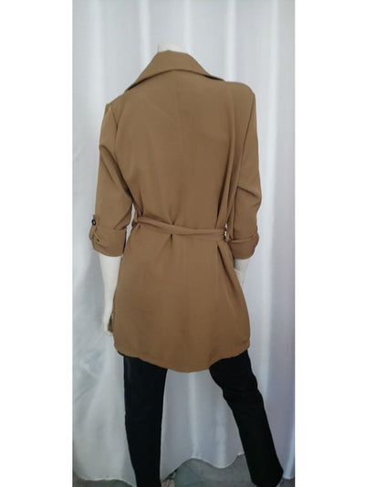 Gabardina color camel