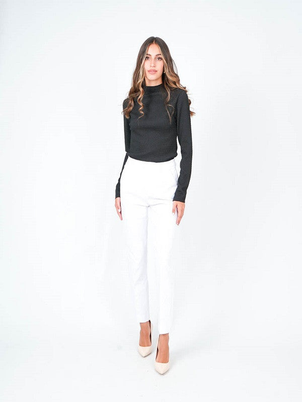 Pantalón Traje Básico Blanco