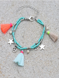 Pulsera colorida Bohemia