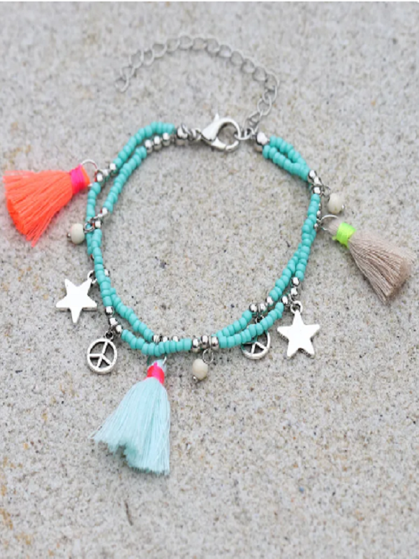 Pulsera colorida Bohemia