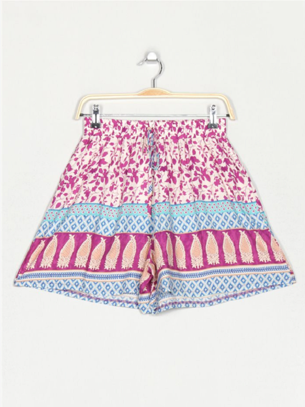 Short estampado Hojas Buganvilla
